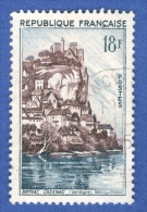 VARIÉTÉS 1957  N° 1127 BEYNAC CAZENAC  OBLITÉRÉ   YVERT TELLIER 0.30 € - Oblitérés