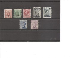 Carchi ( Lot De 7 Timbres Différents X -MH) - Egée (Carchi)