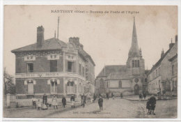 RANTIGNY - Bureau De Poste Et L' Eglise  . (71984) - Rantigny