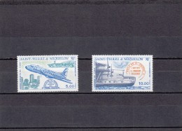 St Pedro Y Miquelon Nº A64 Al A65 - Unused Stamps