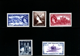 NEW ZEALAND - 2003  CORONATION ANNIVERSARY  SET  MINT NH - Ungebraucht