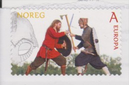 D 523) Norwegen MiNr 1845 * Sk: Wikinger Im Kampf, Hügelgräber Von Borrehaugane, Helm Aus Gjermundbu - Ungebraucht