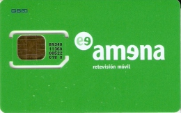 AMR-007/1 TARJETA DE GSM DE AMENA  CON SU CHIP ORIGINAL (NUEVA-MINT) - Amena - Retevision