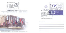 2014. Moldova, Prep. Env. "100y Of INTERPOL", FDC, Mint/** - Altri & Non Classificati