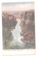 Rhodesia POSTCARD ZAMBESE RIVER A MILE BELOW VICTORIA FALLS Zimbabwe - Zimbabwe