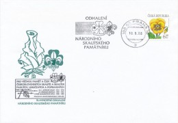 I7345 - Czech Rep. (2003) 110 00 Praha 10: Unveiling The National Boy Scout Memorial (Czech Scouting) - Briefe U. Dokumente