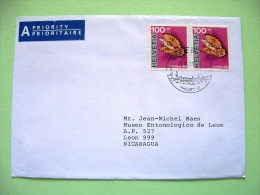 Switzerland 2011 Cover To Nicaragua - Jewelry Or Toy - Bird - Bridge Cancel - Covers & Documents