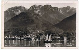 St  Gingolph   Et Le Creux De Novel      Carte Photo  1946 - Saint-Gingolph