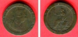 GEORGE III 1797 UN PENNY (C 21)  TB 24 - Other & Unclassified
