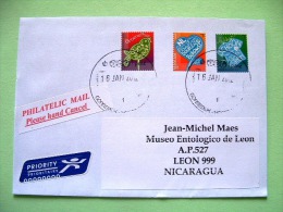 Holland 2012 Cover To Nicaragua - Environment - Bird - Heart - Lettres & Documents