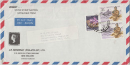 NUOVA ZELANDA - NEW ZEALAND - 1985 - Amethyst + 2 X North Africa 1942 - Air Mail - Viaggiata Da Otaki Per Harwich - Briefe U. Dokumente