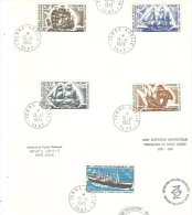 TAAF 1972/1974 - EXPEDITION ANTARCTIQUE FRANCAISE EN TERRE D'ADELIE - STATION DUMONT D'URVILLE - Non Dentelés, épreuves & Variétés