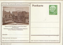 Germany/Federal Republic - Stationery Postcard Unused - P24 - Hannover Und Seine Museen - Postcards - Mint