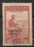 Timbres - Amérique - Argentine - Service - 25 Centavos - - Service