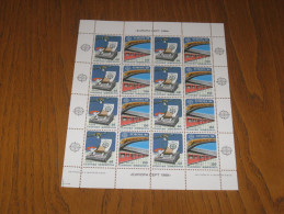 GREECE GRECE EUROPA 1988 SHEETLET OF 8 - Blocks & Sheetlets