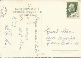 Use The Services Of The Student Collective, 1970., Yugoslavia, Postcard - Autres & Non Classés