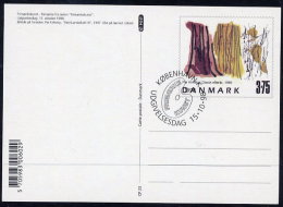 DENMARK 1998 Contemporary Art  Postal Stationery Card, Cancelled.  Nr. CP23 - Postal Stationery