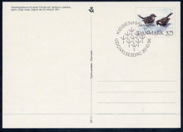 DENMARK 1994 Native Birds Postal Stationery Card, Cancelled.  Nr. CP11 - Postal Stationery