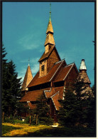 Hahnenklee Oberharz  -  Nordische Stabkirche  -  Gustav-Adolf-Kirche ( Holzkirche )  -  Ansichtskarte Ca.1975    (3719) - Goslar