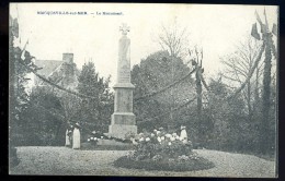 Cpa Du 50 Bricqueville Sur Mer Le Monument  ..  Bréhal  AO24 (2) - Brehal