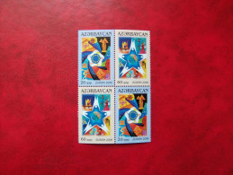 AZERBAIJAN 2006, YVERT 538-39,  PAREJA CARNE, **MNH** - Azerbeidzjan