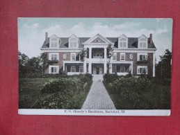 Illinois>  Rockford F.G. Shoudy's Residence Ref 1526 - Rockford