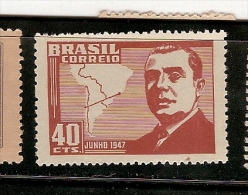 Brazil ** & Visita Do Presidente Do Chile , Videla 1947  (455) - Unused Stamps