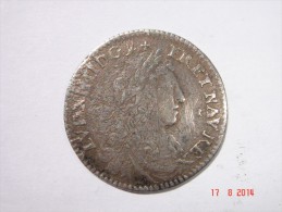 1/12 Ecu Du Dauphiné Au Buste Juvénile Louis XIV 1660 Z - Etat TB Et TTB - 1774-1791 Louis XVI