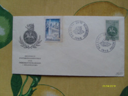 1948 Helsingin Postimerkkinayttely Frimarksutstallningem + Cinderella 27 - 31 10 Alto Valore - Lettres & Documents