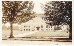 Newberg Oregon, College Building, Campus George Fox 'Friends' Quaker, Wood-Mar Hall, C1910s Vintage Real Photo Postcard - Otros & Sin Clasificación