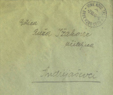 YUGOSLAVIA - CROATIA - VINKovacko  NOVO  SELO  To Andrijaševci - 1946 - Lettres & Documents