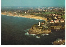 ANGLET _ Vue Générale Sur La Falaise Du Phare. Au Fond La Chambre D´Amour - Elcé 4812  - Circulé - Tbe - Anglet