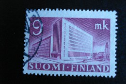 Finlande - Années 1943-45 - Hotel Des Postes D'Helsinki 9m Lilas-rose - Y.T. 266 - Oblit. Used. Gestempeld. - Usati