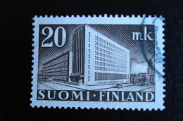 Finlande - Années 1943-45 - Hotel Des Postes D'Helsinki 20m Brun-noir - Y.T. 267 - Oblit. Used. Gestempeld. - Usati