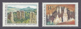 Czech Republic 2003 - Cesky Raj, Trosky - Moravsky Kras - Landscapes, Geology, Caves, Grottes, Mountains, Paysages MNH - Ungebraucht