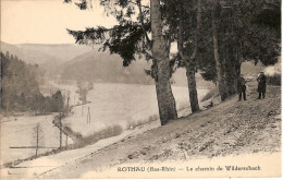 67 ROTHAU CHEMIN DE WILDERSCHACH 1928 - Rothau