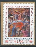 2004 VATICANO USATO S. PIO V 2,00 EURO - VV2-2 - Gebraucht