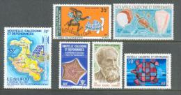 1978 NEW CALEDONIA COMPLETE SETS MICHEL: 610, 611, 614, 615, 616, 620 ALL MNH ** - Ungebraucht