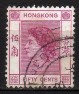 HONG KONG - 1954/60 YT 183 USED - Usados