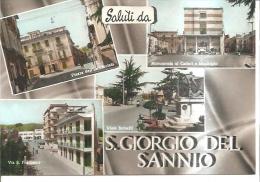 81041)cartolina Saluti Da San.giorgio Del Sannio Nuova - Benevento