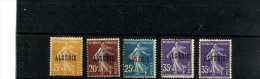 - FRANCE COLONIES . ALGERIE 1924/39 . TIMBRES DE 1924/25 . NEUFS . - Nuovi