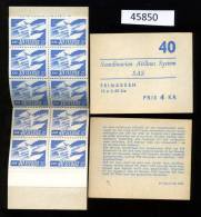 Un Carnet S.A.S.  Mi 647  Cote 7.50E - Unused Stamps