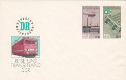 DDR U 3, Postfrisch, Mit Sonderwertstempel: Eisenbahnwesen - Covers - Mint