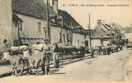 Semur : Transport D'arbres - Theme Bois - Semur