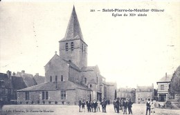 BOURGOGNE - 58 - NIEVRE - SAINT PIERRE LE MOUTIER - Eglise Et Animation - Saint Pierre Le Moutier