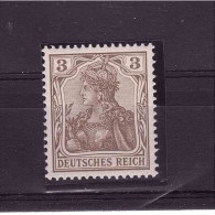 1902 GERMANY Empire  3 Pfg  Perfect MNH ** Michel Cat N° 69a - Unused Stamps