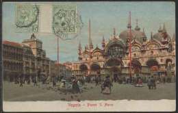 MONACO / 1910 # 22 PAIRE AVEC PONT SUR CPA OB. FRANCAISE (ref 5852) - Lettres & Documents