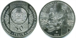 KAZAKHSTAN   50  TENGE  2.013  2013   SC/UNC  "SUYINDIR"  T-DL-10.380 - Kazajstán