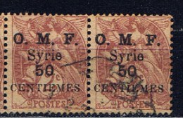 SYR+ Syrien 1920 Mi 118 Allegorie (Paar) - Unused Stamps