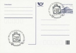 Czech Rep. / Comm. Postmark (1994) Loucen: Five Years Of The Railway Workshops "ZELSEM" (I7695) - Covers & Documents